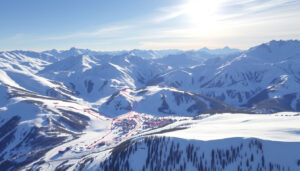 Val Thorens skidkarta – pistguide för Les 3 Vallées